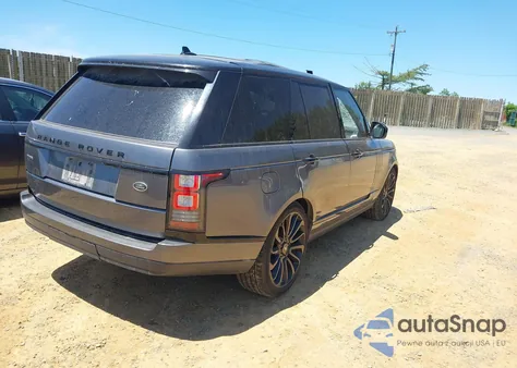 2016 Land Rover Range Rover 5.0L V8 Supercharged из США, поврежденный, VIN SALGS2EF8GA265487